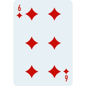 6 of Diamond Card