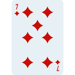 7 of Diamond Card